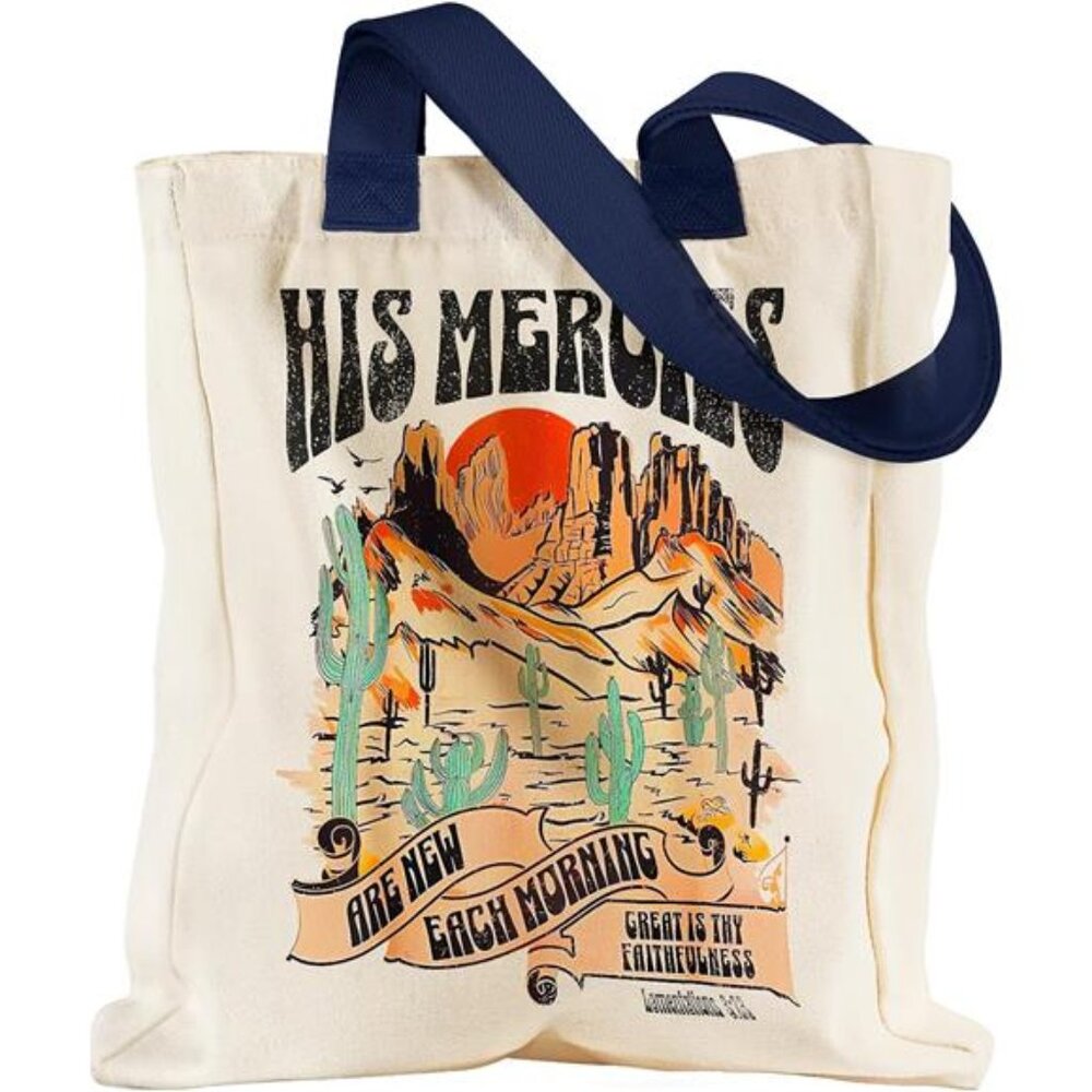 Women's Aesthetic Heavy Canvas Tote Bag with Pocket Cloth Gusseted Totes Bag